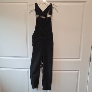 ASOS Women's Charcoal Denim Overalls